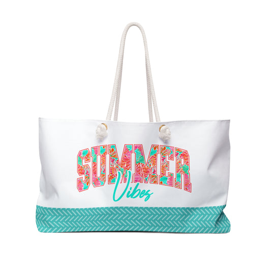 Summer Vibes Weekender Bag